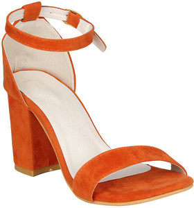 SHOE CRAFT Women Orange Heels Buy SHOE CRAFT Women Orange Heels