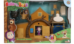SIMBA Masha Play Set Big Bear House Masha Play Set Big Bear
