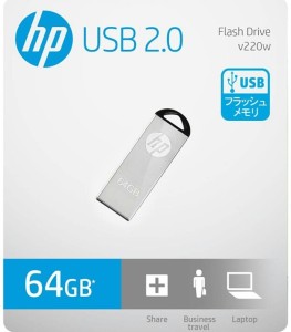 HP V2200 64 GB Pen Drive(White)