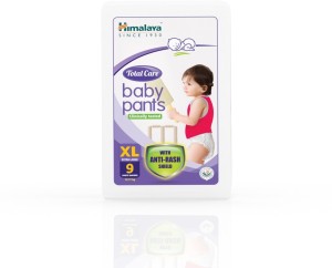 Himalaya Total Care Baby Pants  With AntiRash Shield  Wetness Indicator   Size XL Buy packet of 54 diapers at best price in India  1mg