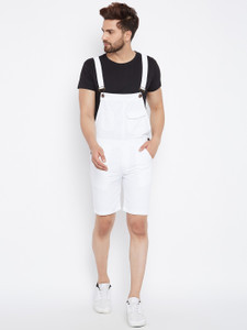 White dungarees mens clearance