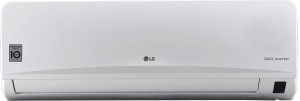 LG 1.5 Ton 3 Star Split Inverter AC  - White(JS-Q18YUXA, Copper Condenser)