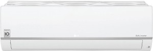 LG 1.5 Ton 3 Star Split Dual Inverter AC  - White(KS-Q18SNXD, Copper Condenser)