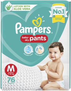 Pampers Diaper Pants Medium 76 Count M Flipkart