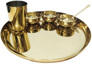 Gold store plated steel