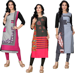 Shree Laxminarayan export Women Printed Straight Kurta Buy Shree
