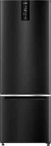 Whirlpool 355 L Frost Free Double Door Bottom Mount 3 Star (2020) Refrigerator(Steel Onyx, IFPRO BM INV 370 ELT+ STEEL ONYX (3S)-N)