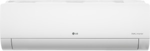 LG 1.5 Ton 3 Star Split Dual Inverter AC  - White(LS-Q18ENXA_MPS, Copper Condenser)