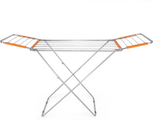 LIMETRO STEEL Steel Floor Cloth Dryer Stand Stainless Steel Cloth