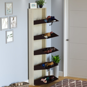 Flipkart Perfect Homes Studio Canyon Wall Mounted Metal Shoe Rack