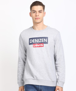 DENIZEN Full Sleeve Printed Men Sweatshirt Buy DENIZEN Full Sleeve Printed Men Sweatshirt Online at Best Prices in India Flipkart