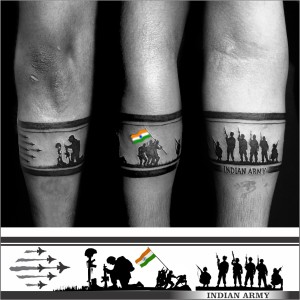 Buy Voorkoms Mom Dad Hand Tribal Tattoo Two Design In Combo Hand Band 02  Size 11x6 cm Online  279 from ShopClues