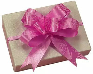 Gift wrap flower clearance ribbon