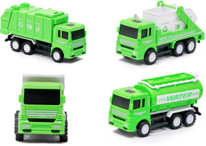 Green garbage 2025 truck toy