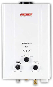 Spherehot 6 L Gas Water Geyser (Revera Ultra DLX, White) Price in India -  Buy Spherehot 6 L Gas Water Geyser (Revera Ultra DLX, White) online at  Flipkart.com