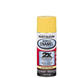Rust oleum acrylic enamel 2x gloss clear sale