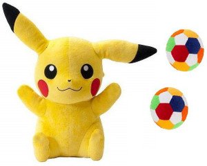 Crispy toys Pikachu Soft toy Balls in small size Teddy Bear 26 10 Cm long 26 cm Pikachu Soft toy Balls in small size Teddy Bear 26