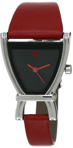 REGOS 6095sl03 Latest Premium Fashion black dial with red leather