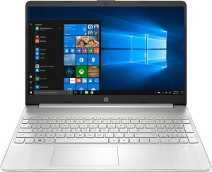 HP Core i3 11th Gen - (8 GB/512 GB SSD/Windows 10 Home) 15s-FR2006TU Thin and Light Laptop(15.6 inches, Natural Silver, 1.75 Kg, With MS Office)