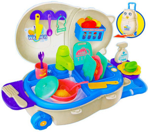 Toyshack Dish Washer Play set with Trolly Accessories and Toys for Kids Dish Washer Play set with Trolly Accessories and Toys for Kids . Buy Bear