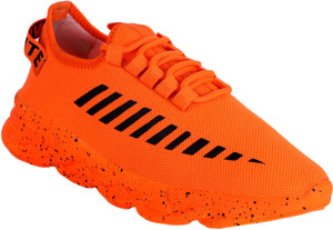 Orange store sports shoes