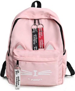 Akhigun Style Cat Design Fashion Waterproof Women Girls Backpack Laptop ackpack Waterproof Backpack 10 L Laptop Backpack