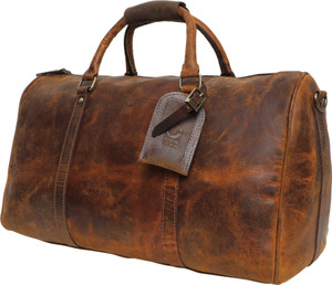 Rustic Town DF17ADN Duffel Without Wheels Brown Price in India
