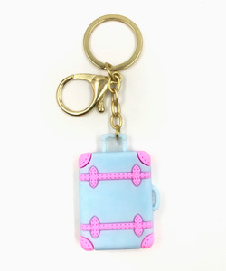 Good Goody Cute Travel Suitcase Keyring Blue Fancy Bag Hanging