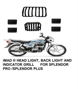 imad SPLENDOR PRO AND SPLENDOR PLUS FULL GRILL SET Bike Headlight