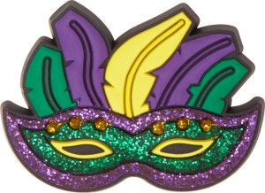 CROCS, Jewelry, Crocs Mardi Gras Charms Set Of 3