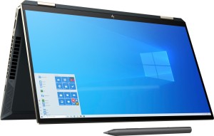 HP Spectre x360 Core i5 10th Gen - (16 GB/512 GB SSD/Windows 10 Pro/4 GB Graphics) 15-eb0014tx 2 in 1 Laptop(15.6 inch, Poseidon Blue, 1.92 kg, With MS Office)