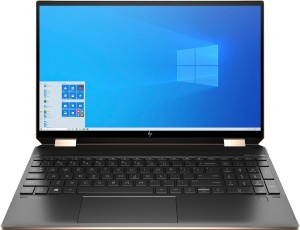 HP Spectre x360 Core i7 10th Gen - (16 GB/1 TB SSD/Windows 10 Pro/4 GB Graphics) 15-eb0033tx 2 in 1 Laptop(15.6 inch, Night Fall Black, 1.92 kg, With MS Office)