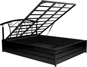 Metal box sales bed price