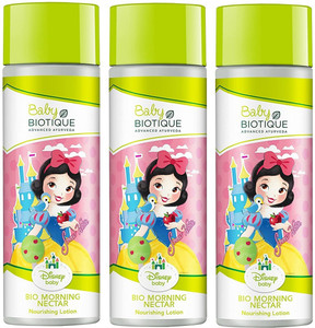 BIOTIQUE Pack of 3 Bio Disney Baby Princess Morning Nectar Baby