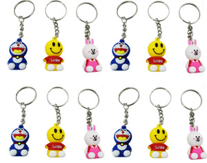 HURIYA TREND Cartoon Character Keyrings Keychains for Kids