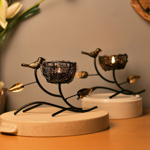 Flipkart SmartBuy Decorative Bird with Nest Table Tea Light Holder