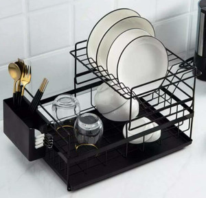HomeCloud Dish Drainer Kitchen Rack Steel Kitchen Dish Rack Steel Drying Rack with Removable Drain Board Price in India Buy HomeCloud Dish Drainer Kitchen Rack Steel Kitchen Dish Rack Steel Drying