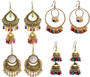Earrings below 50 rupees clearance
