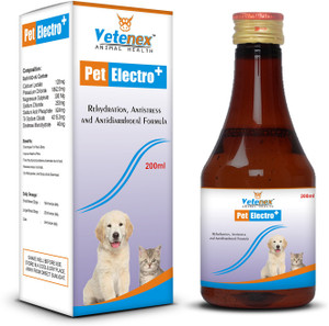 VETENEX Pet Electro Plus Instant Energy Electrolyte Liquid
