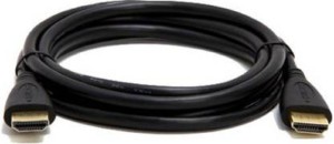 dolevas HDMI Cable connects your TV 1.5 m HDMI Cable(Compatible with LAPTOP, COMPUTER, LED TV, Black, One Cable)