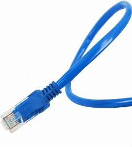 Rhonnium ®IIX - LAN Cable, ethernet Cable, Network Cable Internet Cable rj45 Cable 2 m LAN Cable(Compatible with Internet, Era Blue)