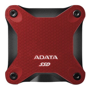 ADATA 480 GB External Solid State Drive(Red)