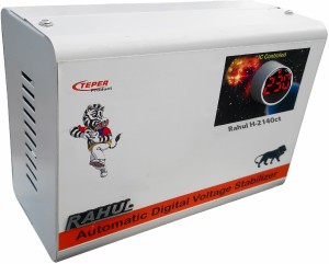 Rahul H-2140ct 1.5 KVA/6 Amp 140-280 Volt,3 Booster,1 LCD,LED TV,Smart TV,Android TV Up to 105