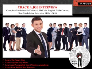 The Saviour Academy Crack a Job Interview - Complete Module with Videos & PDF'S in English DVD Course, Best Module for Interview Skills - 2020(DVD_ROM)