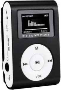 TECHOMANIA High Quality Mini MP3 Player Sport Compact Mini Clip Digital MP3 Player USB Media Player 32 GB MP3 Player 32 GB MP3 Player(Black, 1 Display)
