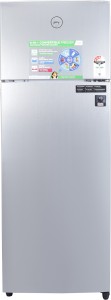 Godrej 290 L Frost Free Double Door Top Mount 3 Star (2020) Convertible Refrigerator(Steel Rush, RF EON 290C 35 RCIF ST RH)