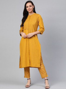 Sangria Women Kurti Pant Set Buy Sangria Women Kurti Pant Set
