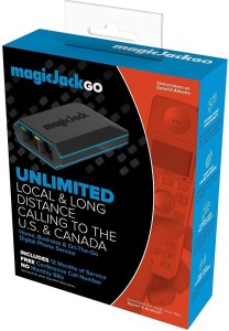 magicJackGO 2017 VOIP Phone Adapter Portable Home and On-The-Go Digital Phone Service. Make Unlimited Local & Long Distance Calls to The U. S. and Canada. NO Monthly Bill. 2017 (1 Pack) Wireless Network VOIP Adapter(0 V)