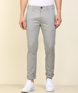 Pepe Jeans Slim Fit Men Grey Trousers Buy Pepe Jeans Slim Fit