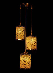 Flipkart Perfect Homes ANTIC Decorative 3 LIGHT HANGING Pendants